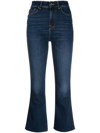 7 FOR ALL MANKIND ILLUSION OPULENT SLIM-CUT FLARED JEANS