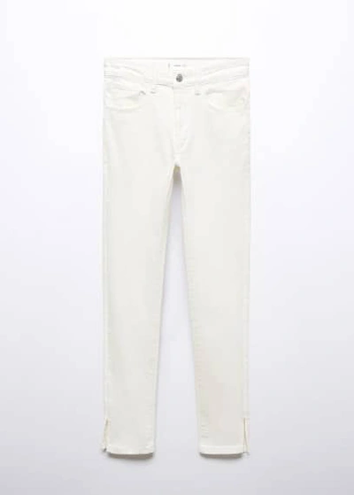 Mango Teen Jeans Off White