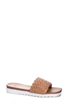 Dirty Laundry Enjoy It Woven Slide Sandal In Natural