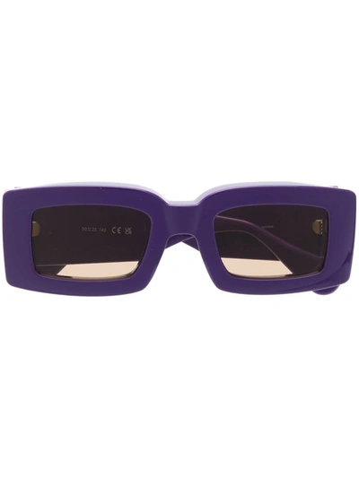 Jacquemus Les Lunettes Tupi Sunglasses In Violet