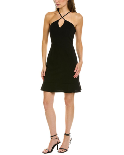 Julia Jordan Halter Mini Dress In Black