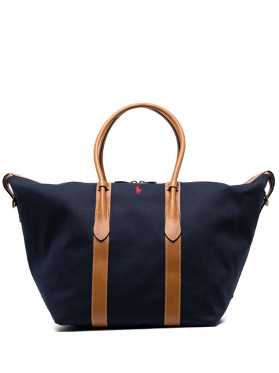 Polo Ralph Lauren Polo Pony-motif Luggage In Blue