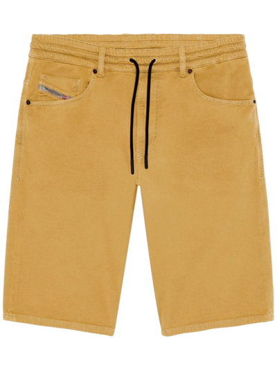 Diesel Chino Shorts In Jogg Jeans In Marrone
