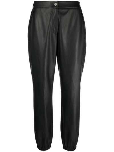 Liu •jo Straight-leg Trousers In Black