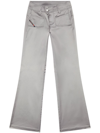 DIESEL P-STELL LOW-RISE FLARED TROUSERS