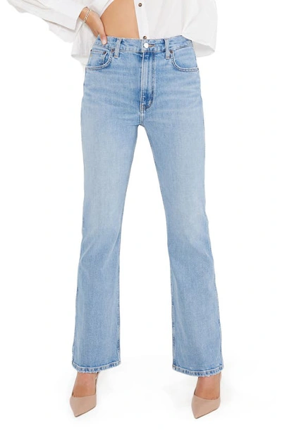 Etica Anya Modern Slim Flared Jeans In Multi