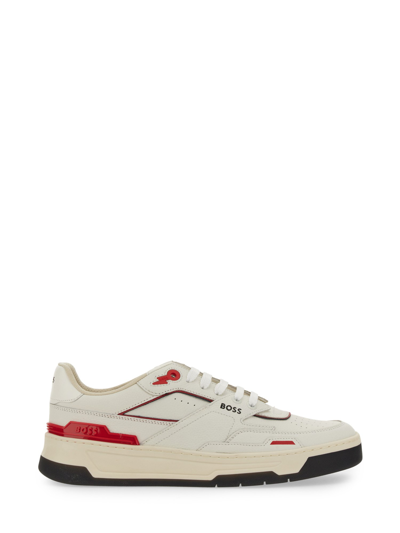 Hugo Boss Boss Basketball Style Sneakers In Multi
