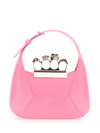 Alexander Mcqueen Alexander Mc Queen The Jewelled Hobo Mini Leather Shoulder Bag In Pink
