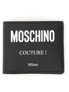 MOSCHINO WALLET WITH LOGO