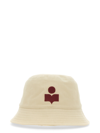 Isabel Marant Wide Brim Unisex Bucket Hat In Powder