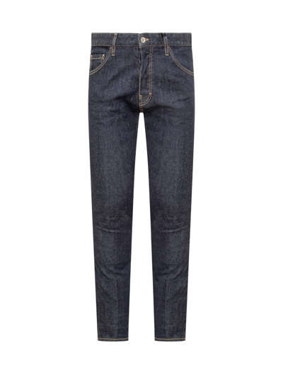 Dsquared2 B-icon Cool Guy Jeans In Dark Denim Blue