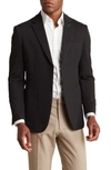Tom Baine Performance Two-button Waffle Sport Coat In Black