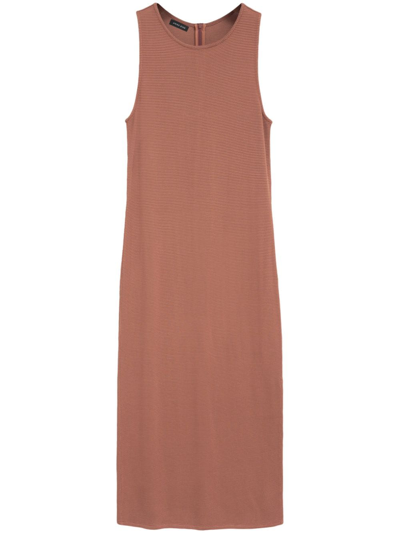 Anine Bing Savannah Dress In Brown