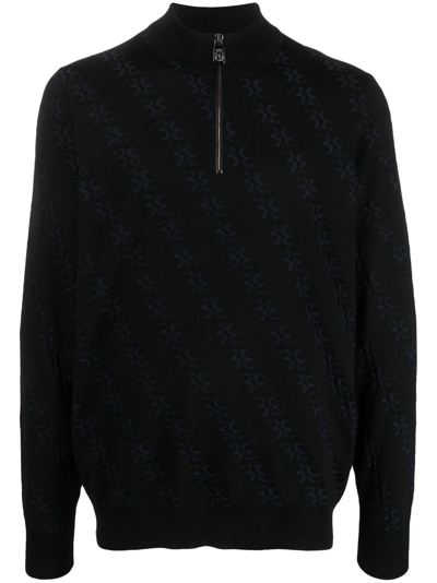 Billionaire Merino-blend Jumper In Black