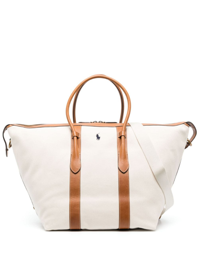 Polo Ralph Lauren Polo Pony-motif Luggage In Neutrals