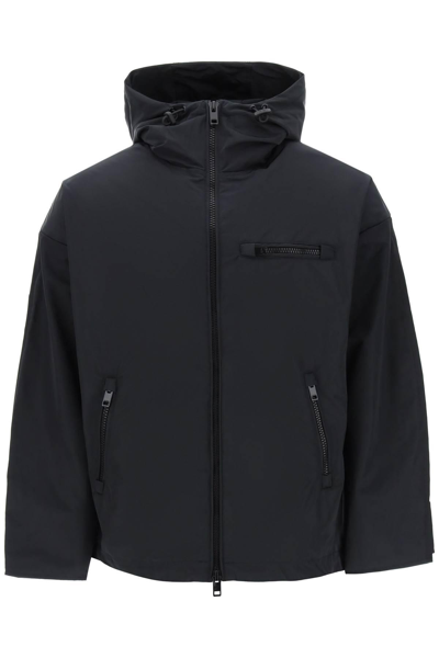 Diesel W Hennes Rain Jacket In Black