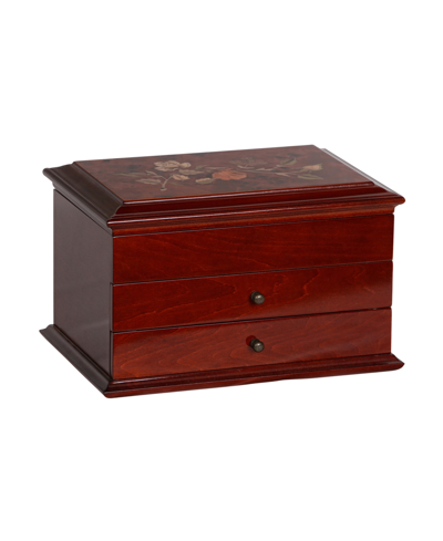 Mele & Co . Brayden Wooden Jewelry Box In Brown
