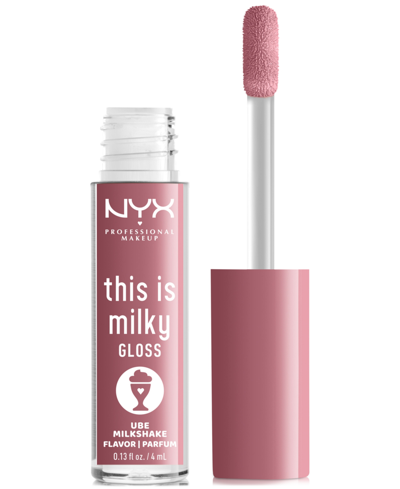 Nyx Professional Makeup This Is Milky Gloss In Ube Milkshake