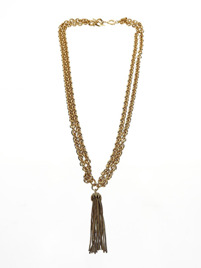 Saint Laurent Tassel Necklace