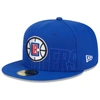 NEW ERA NEW ERA  ROYAL LA CLIPPERS 2023 NBA DRAFT 59FIFTY FITTED HAT