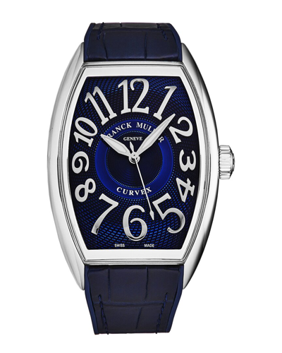 Franck Muller Curvex Cx Automatic Blue Dial Mens Watch 40sccxacacblu