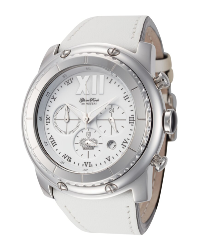 Glam Rock Women's Miami 45mm Quartz Watch In White