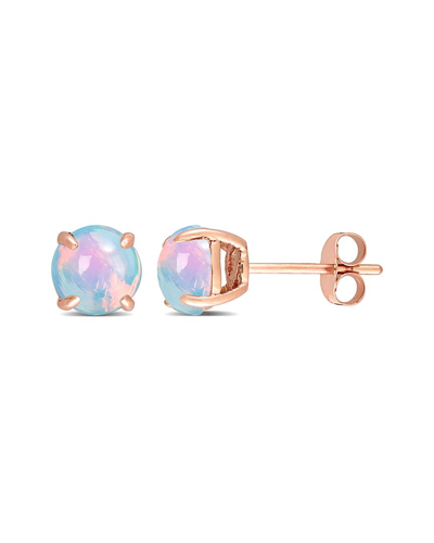 Rina Limor 10k Rose Gold 1.80 Ct. Tw. Ethiopian Opal Studs