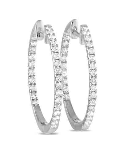 Diamond Select Cuts 14k 0.50 Ct. Tw. Diamond Inside-out Hoops