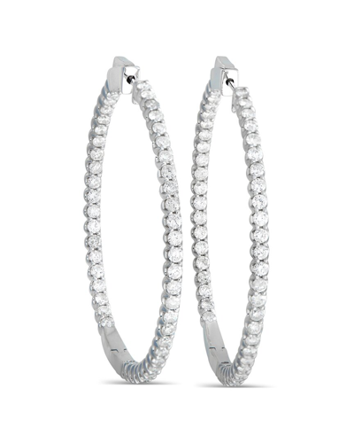 Diamond Select Cuts 14k 3.35 Ct. Tw. Diamond Inside-out Hoops