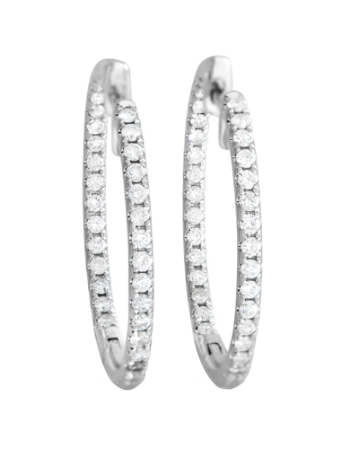 Diamond Select Cuts 14k 1.00 Ct. Tw. Diamond Inside-out Hoops