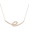 HERITAGE 14K ROSE GOLD 0.48 CT. TW. DIAMOND NECKLACE (AUTHENTIC PRE-OWNED)