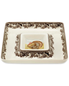 Spode Woodland Turkey Square Chip & Dip