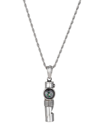 EYE CANDY LA EYE CANDY LA PREMIUM COLLECTION TITANIUM LINCOLN COMPASS PENDANT NECKLACE