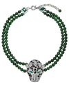 Eye Candy La The Luxe Collection Agate Leopard Necklace