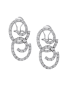 DIANA M. FINE JEWELRY 18K 2.00 CT. TW. DIAMOND EARRINGS