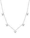 Diana M. Fine Jewelry 18k 0.16 Ct. Tw. Diamond Necklace