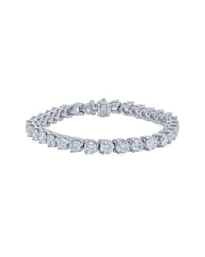 Diana M. Fine Jewelry 18k 7.85 Ct. Tw. Diamond Tennis Bracelet In White