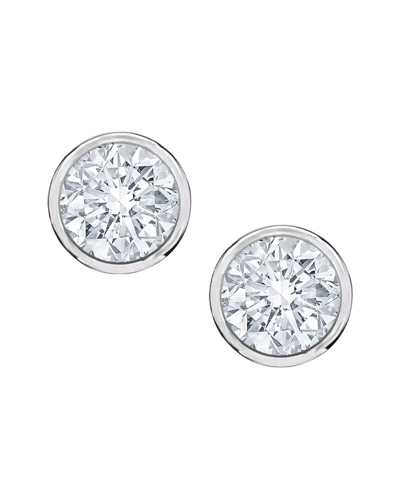 Diana M. Fine Jewelry 14k 0.50 Ct. Tw. Diamond Studs In Metallic
