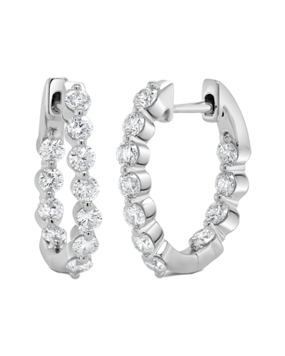 Sabrina Designs 14k 1.34 Ct. Tw. Diamond Hoops