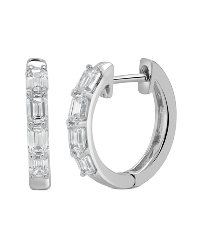 Sabrina Designs 14k 0.87 Ct. Tw. Diamond Huggie Earrings