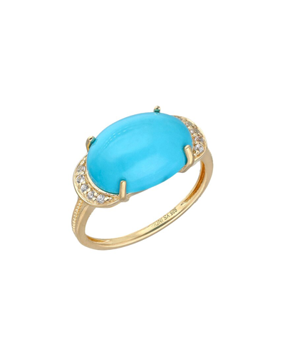 Tiramisu Vermeil 4.50 Ct. Tw. Gemstone Ring