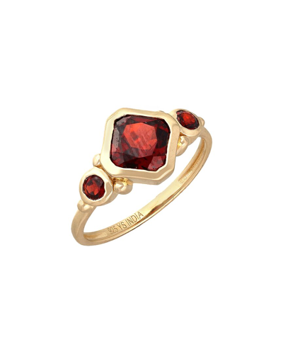 Tiramisu 14k 2.11 Ct. Tw. Garnet Ring