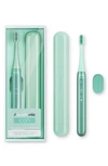 Aquasonic Icon Rechargeable Power Toothbrush In Green