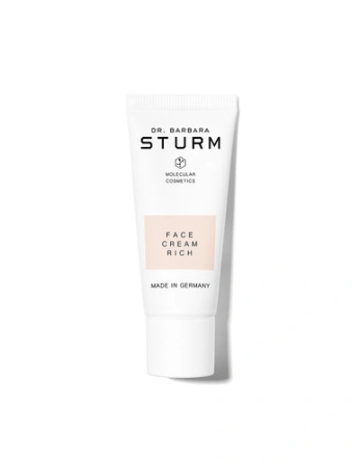 Dr Barbara Sturm Mini Face Cream Rich 20 ml In White