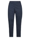 PIANURASTUDIO PIANURASTUDIO WOMAN PANTS NAVY BLUE SIZE 14 COTTON