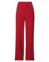 Aspesi Woman Pants Red Size 8 Triacetate, Polyester In Red