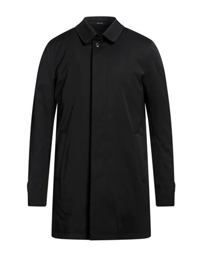 Angelo Nardelli Man Jacket Black Size 46 Polyester, Cotton