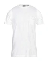 Rossopuro Man T-shirt White Size 5 Cotton