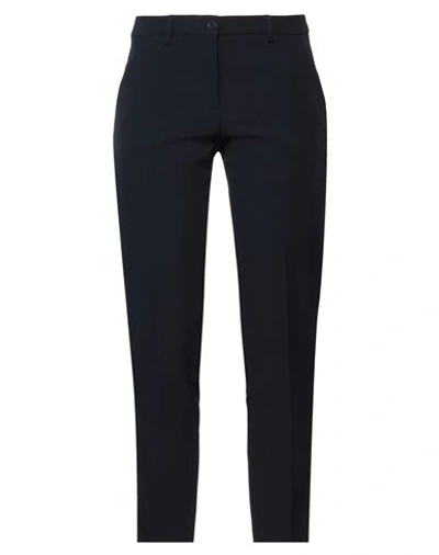 Seventy Sergio Tegon Seventy Venezia Woman Pants Midnight Blue Size 2 Polyester, Elastane In Blue