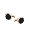 MONTBLANC MONTBLANC MAN CUFFLINKS AND TIE CLIPS ROSE GOLD SIZE - STEEL